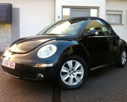 VERKOCHT VOLKSWAGEN NEW BEETLE 1,9TDI * CABRIOLET * SLECHTS 62636 KM * LEDER INTERIEUR * GEKEURD * GARANTIE