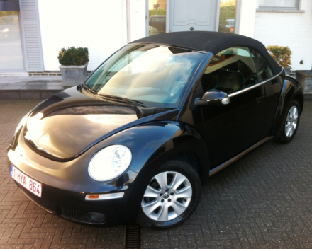 VERKOCHT VOLKSWAGEN NEW BEETLE 1,9TDI * CABRIOLET * SLECHTS 62636 KM * LEDER INTERIEUR * GEKEURD * GARANTIE