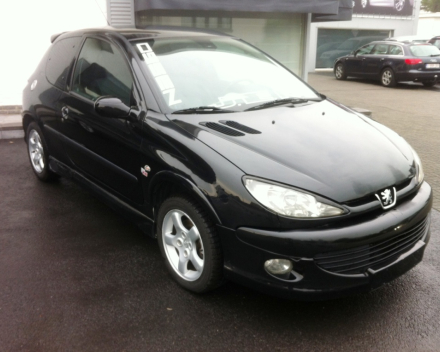 VERKOCHT PEUGEOT 206 2,0GTI * HALF LEDER * ZWART * GEKEURD * GARANTIE