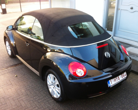 VERKOCHT VOLKSWAGEN NEW BEETLE 1,9TDI * CABRIOLET * SLECHTS 62636 KM * LEDER INTERIEUR * GEKEURD * GARANTIE