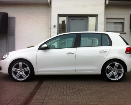 VERKOCHT VOLKSWAGEN GOLF 6 WIT * 5 DEURS * 18&quot; VELGEN * NAVIGATIE * GEKEURD * GARANTIE