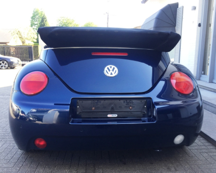 VERKOCHT  VOLKSWAGEN NEW BEETLE CABRIOLET BENZINE / LEDER / ALU / GEKEURD