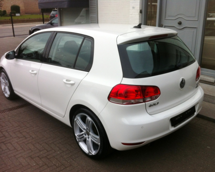 VERKOCHT VOLKSWAGEN GOLF 6 WIT * 5 DEURS * 18&quot; VELGEN * NAVIGATIE * GEKEURD * GARANTIE