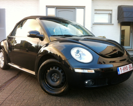 VERKOCHT VOLKSWAGEN NEW BEETLE 1,9TDI * CABRIOLET * SLECHTS 62636 KM * LEDER INTERIEUR * GEKEURD * GARANTIE