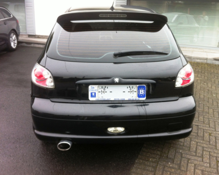 VERKOCHT PEUGEOT 206 2,0GTI * HALF LEDER * ZWART * GEKEURD * GARANTIE