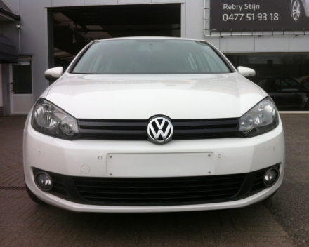 VERKOCHT VOLKSWAGEN GOLF 6 WIT * 5 DEURS * 18&quot; VELGEN * NAVIGATIE * GEKEURD * GARANTIE