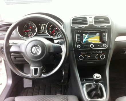 VERKOCHT VOLKSWAGEN GOLF 6 WIT * 5 DEURS * 18&quot; VELGEN * NAVIGATIE * GEKEURD * GARANTIE