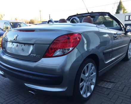 VERKOCHT  PEUGEOT 207  CABRIOLET