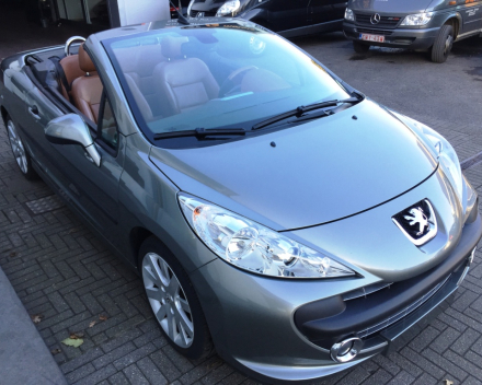 VERKOCHT  PEUGEOT 207  CABRIOLET