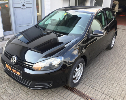 VW GOLF 1,4i Trendline Bezine Zwart - 06/2009 -82728 km