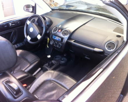 VERKOCHT VOLKSWAGEN NEW BEETLE 1,9TDI * CABRIOLET * SLECHTS 62636 KM * LEDER INTERIEUR * GEKEURD * GARANTIE