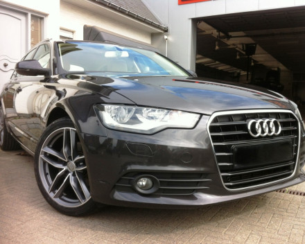 VERKOCHT AUDI A6 2,0TDI * LEDER * NAVI * PANORAM.DAK * 19&quot; VELGEN