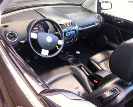 VERKOCHT VOLKSWAGEN NEW BEETLE 1,9TDI * CABRIOLET * SLECHTS 62636 KM * LEDER INTERIEUR * GEKEURD * GARANTIE