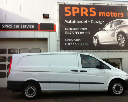 VERKOCHT MERCEDES VITO 110 CDI * LANGE VERSIE * SLECHTS 32.786KM * BJ 26/05/2014 * GEKEURD * GARANTIE