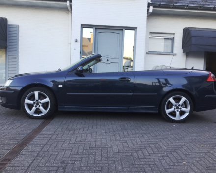 VERKOCHT  SAAB 9-3 CABRIOLET FULL OPTION BJ 2005 GEKEURD VOOR VERKOOP