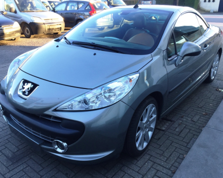 VERKOCHT  PEUGEOT 207  CABRIOLET