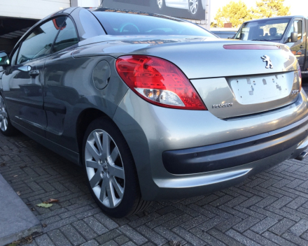 VERKOCHT  PEUGEOT 207  CABRIOLET