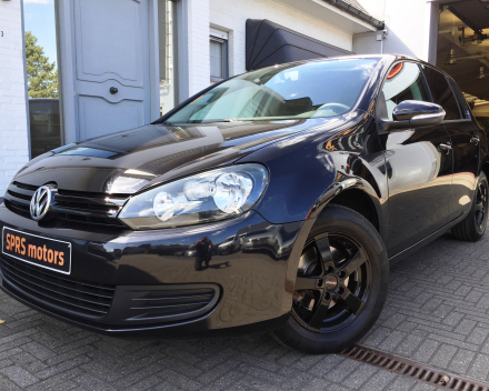 VERKOCHT  VOLKSWAGEN GOLF 6 1,4 BENZINE / ALU VELGEN / DIGITALE AIRCO / ZWART / GEKEURD VOOR VERKOOP + GARANTIE