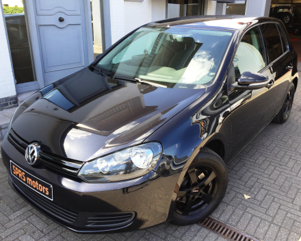 VERKOCHT  VOLKSWAGEN GOLF 6 1,4 BENZINE / ALU VELGEN / DIGITALE AIRCO / ZWART / GEKEURD VOOR VERKOOP + GARANTIE