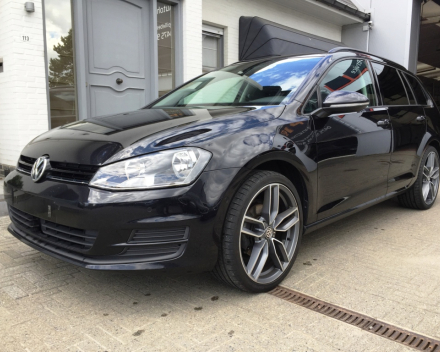 VERKOCHT VOLKSWAGEN GOLF 7 1,6TDI * BREAK * NAVIGATIE * ... * GEKEURD * GARANTIE