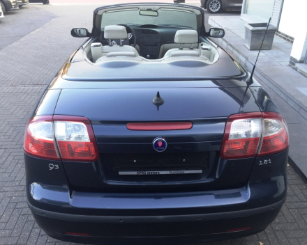 VERKOCHT  SAAB 9-3 CABRIOLET FULL OPTION BJ 2005 GEKEURD VOOR VERKOOP