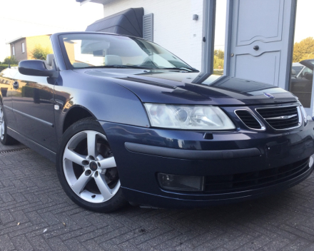 VERKOCHT  SAAB 9-3 CABRIOLET FULL OPTION BJ 2005 GEKEURD VOOR VERKOOP