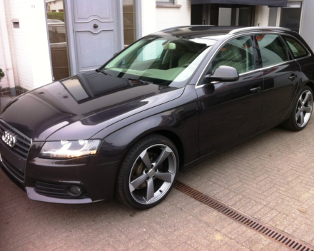 VERKOCHT AUDI A4 2,0 TDI AVANT * NAVI * BEIGE LEDER * 19&quot; VELGEN * GEKEURD * GARANTIE