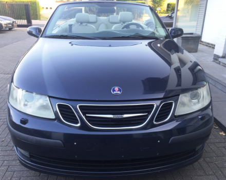 VERKOCHT  SAAB 9-3 CABRIOLET FULL OPTION BJ 2005 GEKEURD VOOR VERKOOP