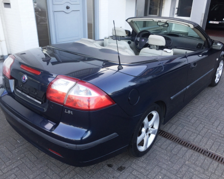 VERKOCHT  SAAB 9-3 CABRIOLET FULL OPTION BJ 2005 GEKEURD VOOR VERKOOP