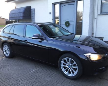 VERKOCHT  BMW 318 D M-PACK + LEDER + NAVIGATIE