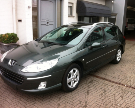 VERKOCHT PEUGEOT 407 SW 1,6HDI * GEKEURD * GARANTIE