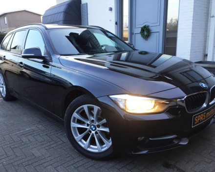 VERKOCHT  BMW 318 D M-PACK + LEDER + NAVIGATIE