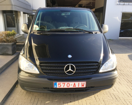 VERKOCHT  MERCEDES VITO 111CDI * DUBBELE CABINE * 6 ZITPLAATSEN * AIRCO * GEKEURD * GARANTIE