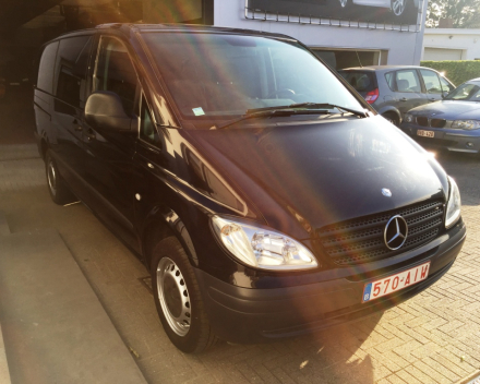 VERKOCHT  MERCEDES VITO 111CDI * DUBBELE CABINE * 6 ZITPLAATSEN * AIRCO * GEKEURD * GARANTIE