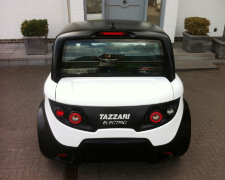 VERKOCHT  TAZZARI ZERO * VOLLEDIG ELEKTRISCHE VOERTUIG *  LEDER INTERIEUR * SLECHTS 5918 KM * BJ 08/02/2013 