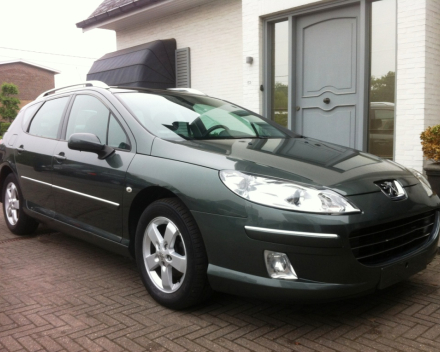 VERKOCHT PEUGEOT 407 SW 1,6HDI * GEKEURD * GARANTIE