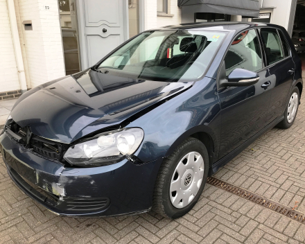 VERKOCHT  VOLKSWAGEN GOLF 6 1,6TDI   17/06/2012  181240 KM OVERNAME ONGEVALWAGEN HANDELAAR !