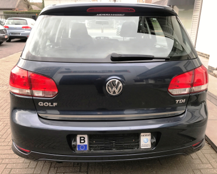 VERKOCHT  VOLKSWAGEN GOLF 6 1,6TDI   17/06/2012  181240 KM OVERNAME ONGEVALWAGEN HANDELAAR !