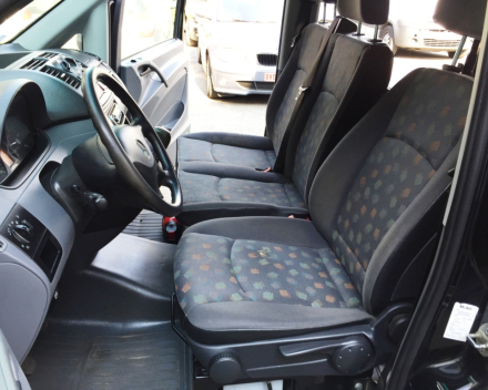 VERKOCHT  MERCEDES VITO 111CDI * DUBBELE CABINE * 6 ZITPLAATSEN * AIRCO * GEKEURD * GARANTIE