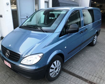 MERCEDES VITO 120 CDI 3,0 V6 DUBBELECABINE / AUTOMAAT / NAVI / 147155 KM