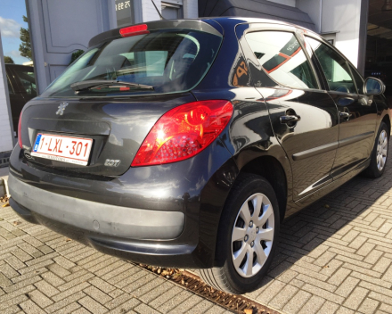 VERKOCHT  PEUGEOT 207 1400 BENZINE / BJ 2007 / 61308 KM / GEKEURD