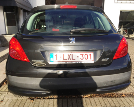 VERKOCHT  PEUGEOT 207 1400 BENZINE / BJ 2007 / 61308 KM / GEKEURD