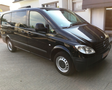 VERKOCHT  MERCEDES VITO 111CDI * DUBBELE CABINE * 6 ZITPLAATSEN * AIRCO * GEKEURD * GARANTIE