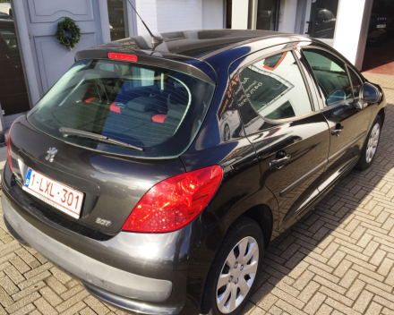 VERKOCHT  PEUGEOT 207 1400 BENZINE / BJ 2007 / 61308 KM / GEKEURD