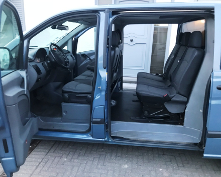 MERCEDES VITO 120 CDI 3,0 V6 DUBBELECABINE / AUTOMAAT / NAVI / 147155 KM