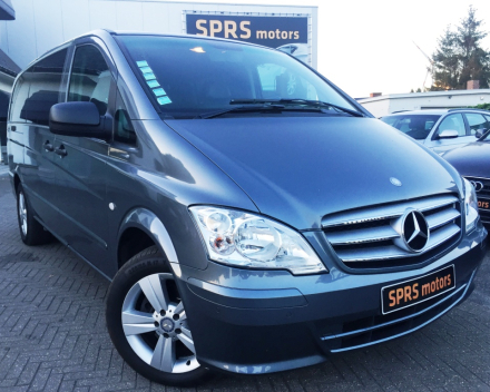 VERKOCHT MERCEDES VITO 116 CDI / LEDER / NAVIGATIE / CAMERA / DUBBELE CABINE / GARANTIE