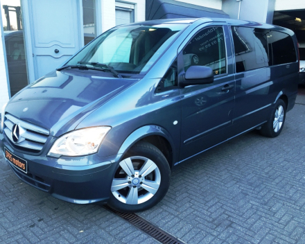 VERKOCHT MERCEDES VITO 116 CDI / LEDER / NAVIGATIE / CAMERA / DUBBELE CABINE / GARANTIE