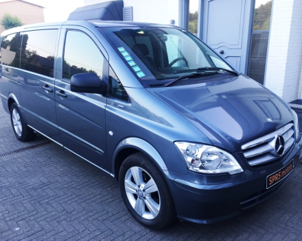 VERKOCHT MERCEDES VITO 116 CDI / LEDER / NAVIGATIE / CAMERA / DUBBELE CABINE / GARANTIE