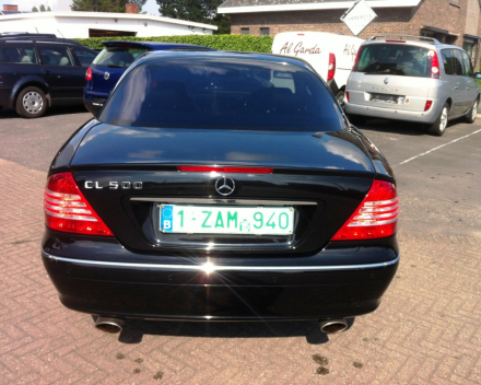 VERKOCHT MERCEDES CL500 * FULL OPTION * LEDER * NAVI * CRUISE * ...