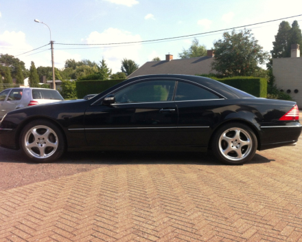 VERKOCHT MERCEDES CL500 * FULL OPTION * LEDER * NAVI * CRUISE * ...
